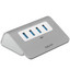 USB-разветвитель DEXP DUH-DHLB021 [USB 3.2 Gen 1 Type-A х 4, кабель - 100 см, корпус серебристый]
