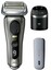 Электробритва Braun Series 9 Pro+ 9675cc [черный/серебристый, сеточная, бритье: влажное, сухое, головок - 5, триммер, автоматическая очистка, питание - от аккумулятора]