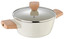 Кастрюля Bergner Naturally BG-34745-CR 2.4 л 20 см белый [белый, корпус - кованый алюминий, индукция, внутреннее покрытие - антипригарное]