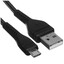 Кабель DEXP micro USB-B - USB Type-A черный 1 м [форма - круглая, оплетка - нейлоновая, 2 А, 10 Вт, 1 шт]