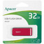 Память USB Flash 32 ГБ Apacer AH334 [AP64GAH334P-1] [USB 2.0/USB Type-A, выдвижной (слайдер), пластик]