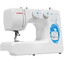 Швейная машина Janome S-17 [электромеханическая, челнок - вертикальный качающийся, швейных операций - 15, петля - полуавтомат]