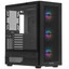 Корпус PCCooler ME200 MESH BK [C3-A520BKP3-G] черный [Mid-Tower, E-ATX, Micro-ATX, Mini-ITX, Standard-ATX, USB 2.0 Type-A, USB 3.2 Gen 1 Type-A, ARGB вентиляторы, 3 x 120 мм]