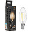 Лампа филаментная Gauss Filament Свеча 9W 680lm 2700К Е14 LED 1/10/50 [E14, 9 Вт, 680 лм, 2700 K, 150-265]