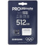 Карта памяти Samsung PRO Ultimate microSDXC 512 ГБ [MB-MY512SA/WW] [A2, UHS Class 3, Video Class 30, запись - 130 Мбайт/сек, чтение - 200 Мбайт/сек]