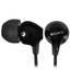 Проводные наушники Sony MDR-EX15LPB  черный 2020 [внутриканальные, проводной, кабель - 1.2 м, 8 Гц - 22000 Гц, 16Ω]