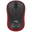 Мышь беспроводная Logitech M185 [910-002240] красный [1000 dpi, светодиодный, USB Type-A, кнопки - 3]