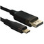 Кабель однонаправленный KEYRON DisplayPort - USB Type-C, 3 м [вилка - вилка, длина - 3 м, 7680x4320, 60 Гц]