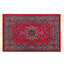 Коврик DEXP OM-L Carpet (L) красный [полиэстер, 450 мм x 300 мм x 4 мм, рисунок - абстракция]