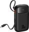 Портативный аккумулятор Baseus QPow 2 черный [20000 мА*ч, 30 Вт, USB-A - 1 шт, USB-C - 1 шт, дисплей]