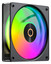 Реверсный вентилятор Ocypus Gamma F12 Elite ARGB REVERSE BLADE [Gamma-F12-BK1AM01E-GL] черный [120 x 120 мм, 4 pin, 600 об/мин - 1800 об/мин,  - 26 дБ, в комплекте - 1]