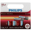 Батарейка Philips LR6P8W/51 AA (LR6/ER14505/FR6/R6P) [щелочная (LR), 1.5 В, 8 шт]