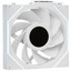 Реверсный вентилятор LIAN LI UNI FAN TL LCD WIRELESS 120-1 REVERS [G99.12RTLLCD1W1W.R0] белый [124 x 120 мм, 4 pin, 350 об/мин - 1900 об/мин,  - 31 дБ, в комплекте - 1]