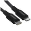 Кабель Ugreen Lightning 8-pin - USB Type-C черный [форма - круглая, оплетка - нейлоновая, 3 А, 20 Вт, 1 шт]