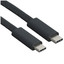 Кабель Baseus USB Type-C - USB Type-C черный [форма - круглая, оплетка - нейлоновая, 5 А, 240 Вт, металлический корпус разъемов, 1 шт]