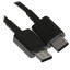 Кабель Samsung USB Type-C - USB Type-C черный [USB 2.0, форма - круглая, оплетка - ПВХ, 3 А, 60 Вт, 1 шт]