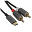 Кабель   Ugreen USB Type-C - 2RCA черный [Male - Male, 1.5 м]