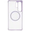 Накладка  Araree Duple M Armor для Samsung Galaxy S25 Ultra голубой/прозрачный [ПК, ТПУ, противоударный]