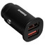 Автомобильное ЗУ Baseus Square Metal 30W черный [мощность - 30 Вт, 5 А, до 12 В, без кабеля, QC 3.0]