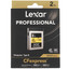Карта памяти Lexar CFexpress SDXC 2000 ГБ [LCXEXPR002T-RNENG] [запись - 1500 Мбайт/сек, чтение - 1900 Мбайт/сек]