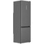 Холодильник с морозильником   Hotpoint HT 6200 S серебристый [323 л, внешнее покрытие-металл, размораживание - No Frost, дисплей, 60 см х 200 см х 66 см]