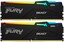 Оперативная память Kingston FURY Beast Black RGB [KF556C40BBAK2-64] 64 ГБ [DDR5, 32 ГБx2 шт, 5600 МГц, 40(CL)-40-40]