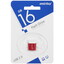 Память USB Flash 16 ГБ Smartbuy LARA [SB16GBLARA-R] [USB 2.0/USB Type-A, до 25 Мбайт/сек, мини, монолит с колпачком, пластик]