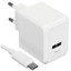 Сетевое зарядное устройство Hoco CS12A белый [мощность - 18 Вт, 3 А, до 12 В, USB Type-C, AFC, FCP, QC 3.0]