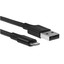 Кабель Ugreen Lightning 8-pin - USB Type-A черный [USB 2.0, форма - круглая, оплетка - TPE, 2.4 А, 12 Вт, 1 шт]