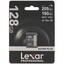 Карта памяти Lexar Professional Silver Plus SDXC 128 ГБ [LSDSIPL128G-BNNNG] [Class 10, UHS Class 3, Video Class 30, запись - 150 Мбайт/сек, чтение - 205 Мбайт/сек]