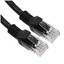 Патч-корд Cablexpert PP6U-1M/BK [круглый, U/UTP, RJ-45, Cat. 6, длина - 1 м, внешняя изоляция - PVC (ПВХ)]