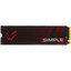 1024 ГБ M.2 NVMe накопитель ARDOR GAMING Simple SI1024QSHI [PCIe 3.0 x4, чтение - 3000 Мбайт/сек, запись - 2000 Мбайт/сек, 4 бит QLC, NVM Express, TBW - 400 ТБ]