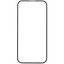 Защитное стекло MOCOLL для экрана Apple iPhone 16 [3D, олеофобное покрытие, цвет рамки - черный, в комплекте: 1 шт]