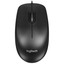 Мышь проводная Logitech M100 [910-006652] черный [1000 dpi, светодиодный, USB Type-A, кнопки - 3]