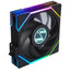 Вентилятор LIAN LI  UNI FAN TL LCD 120 [G99.12TLLCD1B.R0] черный [124 x 120 мм, 7 pin (LIAN LI),  - 1900 об/мин,  - 27 дБ, в комплекте - 1]