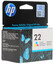 Картридж HP 22 (C9352AE) многоцветный [МФУ, принтер, оригинальный, 165 страниц, 1 шт]