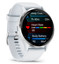 Спортивные часы Garmin Venu 3 [корпус - серебристый, ремешок - белый, 1.4", AMOLED, 454x454, ANT+, Bluetooth, NFC, Wi-Fi, для Android, iOS]