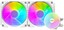 Система охлаждения DarkFlash Radiant DC 240  белая [120 мм - две секции, разъем помпы - SATA Power (15 pin), радиатор - алюминий, TDP - 270 Вт, ARGB подсветка]