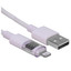 Кабель Baseus Lightning 8-pin - USB Type-A фиолетовый [USB 2.0, форма - круглая, оплетка - нейлоновая, 2.4 А, 12 Вт, 1 шт]