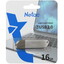 Память USB Flash 16 ГБ Netac U352 [NT03U352N-016G-20PN] [USB 2.0/USB Type-A, монолит с колпачком, металл]