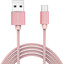 Кабель ORICO micro USB-B - USB Type-A розовый [USB 2.0, форма - круглая, оплетка - нейлоновая, 2.4 А, 12 Вт, металлический корпус разъемов, 1 шт]
