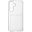Накладка  Aceline Pocket для Samsung Galaxy S25 FE прозрачный [ТПУ, карман для карт]