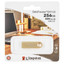Память USB Flash 256 ГБ Kingston DataTraveler SE9 G3 [DTSE9G3/256GB] [USB 3.2 Gen 1/USB Type-A, до 220 Мбайт/сек, монолит, металл]