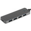 USB-разветвитель Baseus UltraJoy Series [USB 3.2 Gen 1 Type-A х 4, кабель - 100 см, корпус серый]