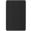 Чехол-книжка  DF для Xiaomi Redmi Pad SE черный [полиуретан, термопластичный полиуретан, застежка - магнит, подставка, автоблокировка экрана]