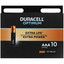 Батарейка Duracell Optimum AAA (LR03/FR03) [щелочная (LR), 1.5 В, 10 шт]