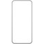 Защитное стекло Aceline для экрана Xiaomi REDMI 15 [2.5D, олеофобное покрытие, цвет рамки - черный, в комплекте: 1 шт]