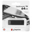 Память OTG USB Flash 64 ГБ Kingston DataTraveler 70 [DT70/64GB] [USB 3.2 Gen 1/USB Type-C, монолит с колпачком, пластик]