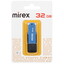 Память USB Flash 32 ГБ Mirex CITY [13600-FMUCIB32] [USB 2.0/USB Type-A, до 18 Мбайт/сек, поворотный (флип), пластик]