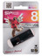 Память USB Flash 8 ГБ Silicon Power Ultima U05 [SP008GBUF2U05V1K] [USB 2.0/USB Type-A, выдвижной (слайдер), пластик]